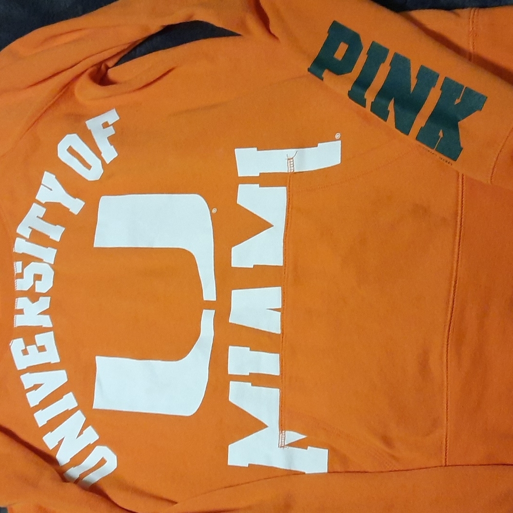 University of Miami , pink by Victoria Secrets